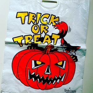 Vintage Halloween trick or treat bag